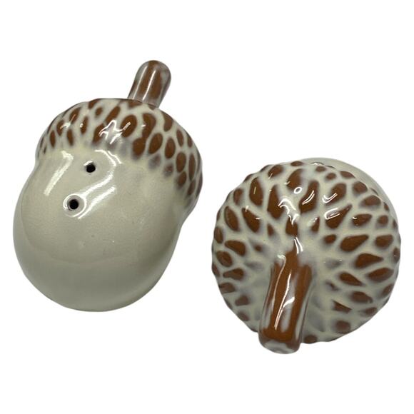 Target Casual Home Acorn Salt and Pepper Terra Cotta Clay MIB - Picture 2 of 9